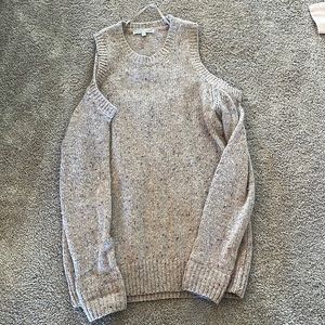 XS Rebecca Minkoff open shoulder sweater